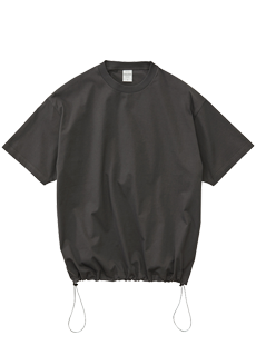 1110-01 6.5オンス ファインジャージー リラックスフィット Tシャツ(裾ドローコード)