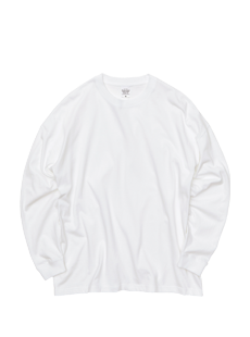 5509-01 5.6オンス ビッグシルエット ロングスリーブ Tシャツ（1.8インチリブ）